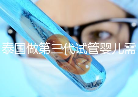 泰國做第三代試管嬰兒需要多少費用，給你1份明細清單