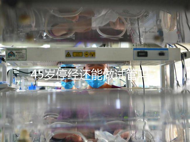 45歲停經還能做試管嗎？成功懷孕幾率深入解析